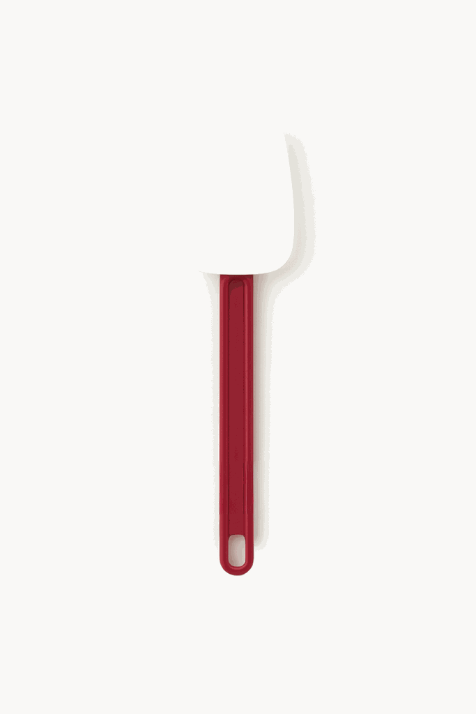 25cm Silicon Spoon Red-White