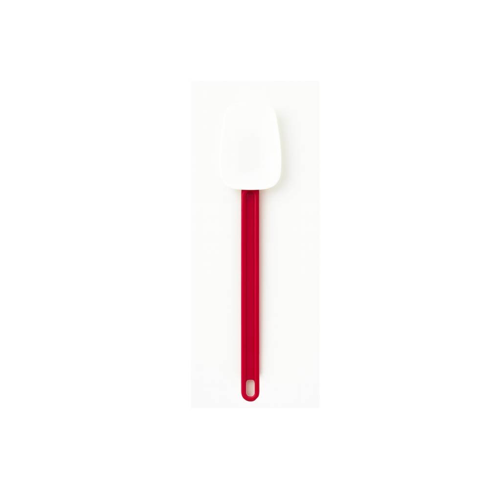 41cm Silicon Spoon Red-White