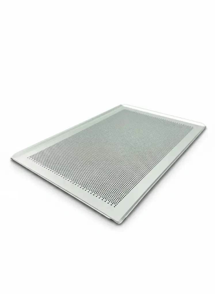 Aluminium Perforated Sheet Pan 600*400*10Mm, 1.5Mm Al.Alloy, Anodized