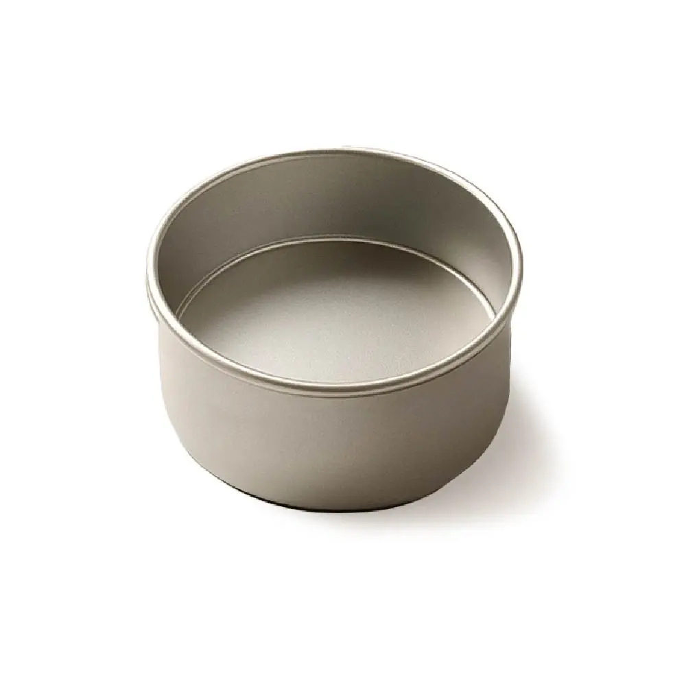 Round Cake Mold 200*80, 1.2Mm Al.Alloy, Anodized (Silver)