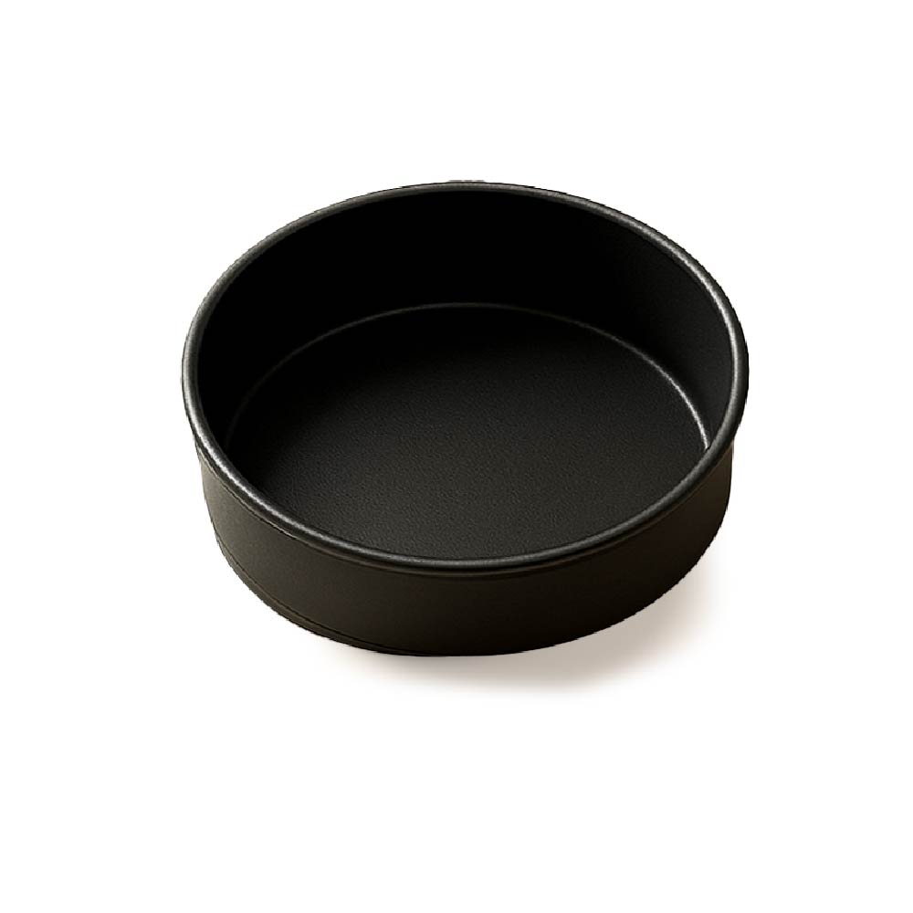 Round Cake Mold 220*80
1.2mm al.alloy
hard anodized (black) M 006