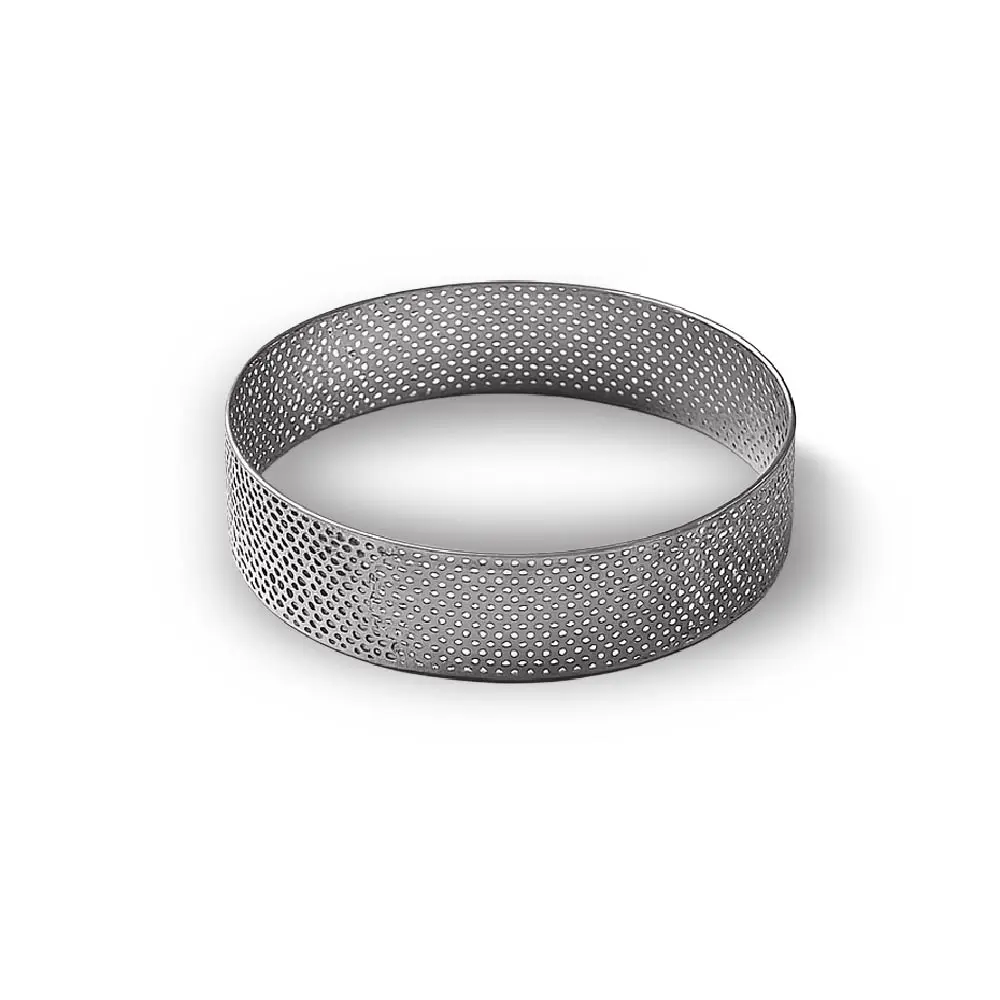 Perforate Round Ring-My44112 100 H20Mm, 1.0Mm S/S 304, Polished