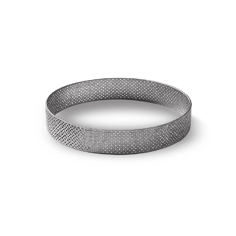 Perforate Round Ring-My44116 203 H20Mm, 1.0Mm S/S 304, Polished