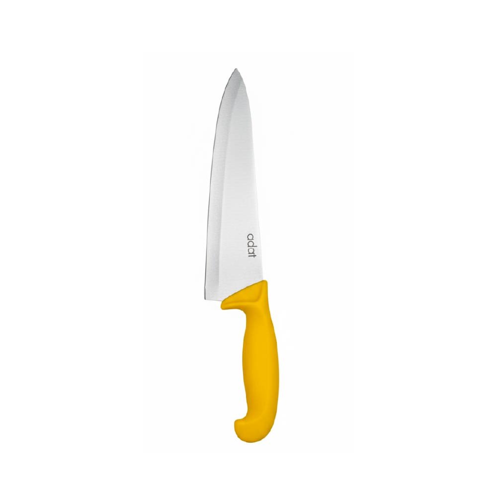 10”Chef Knife /thickness 2.8mm, Yellow