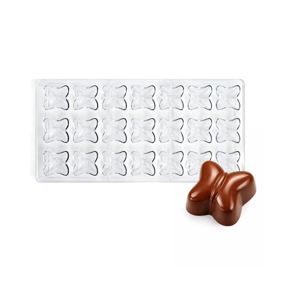 Chocolate Plastic Moulds 27x14.5cm
