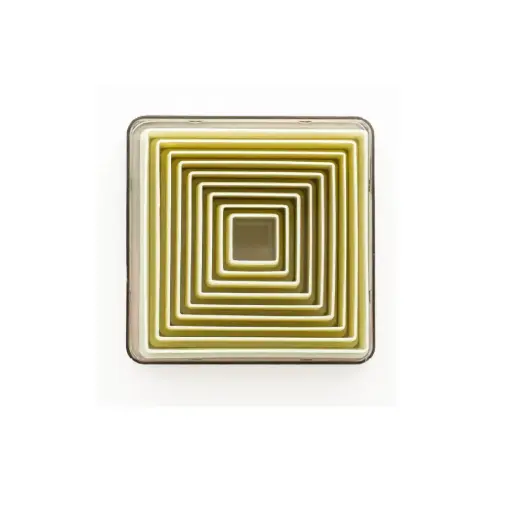 [04-1236] Square Cutter Set Nylon-Plain, 9 Pieces