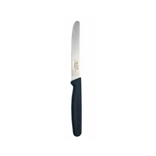 [KFE-AT-12/003-BP-AD] 4" Utility Knife, Serrated, BK101