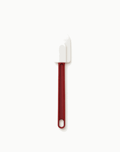 [02051W Small Scraper Red-White (SYS-25)] 25cm Silicon Scraper Red-White
