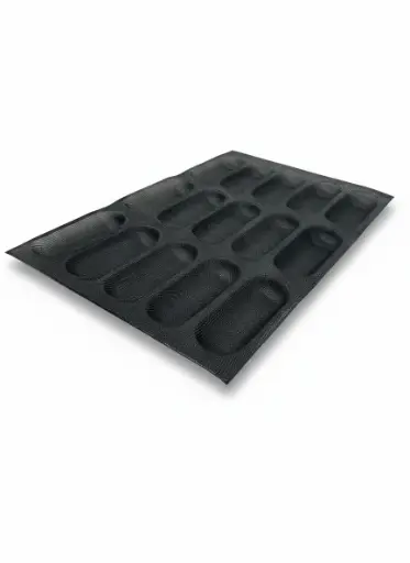 [JS-BDF-06] Glass Fiber Silicone Tray W:58.5cm L:38.5cm 
Length: 16.cm; Width:6.cm; Depth:2.5cm; 
Caves in oval shapes JS-BDF-06