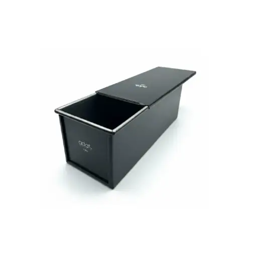 [Y 002] Bread Pan 300*110*110Mm, 1.0Mm Al.Alloy, Silicone Inside+ Black Painted Outside