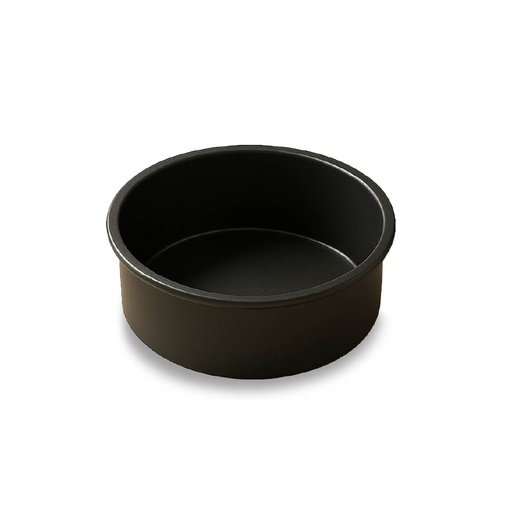 [M 022] Round Cake Mold 240*100
1.2mm al.alloy
hard anodized (black) M 022