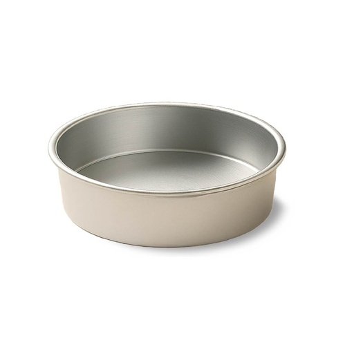 [M 027] Round Cake Mold 300*100
1.2mm al.alloy
anodized (Silver) M 027
